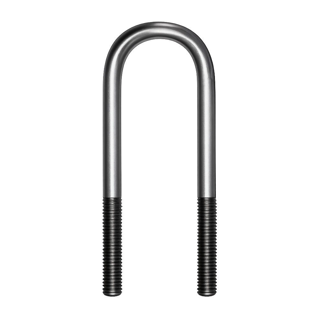 ABRAZADERA LAMINADA DE 1 X 100 X 320 CURVA